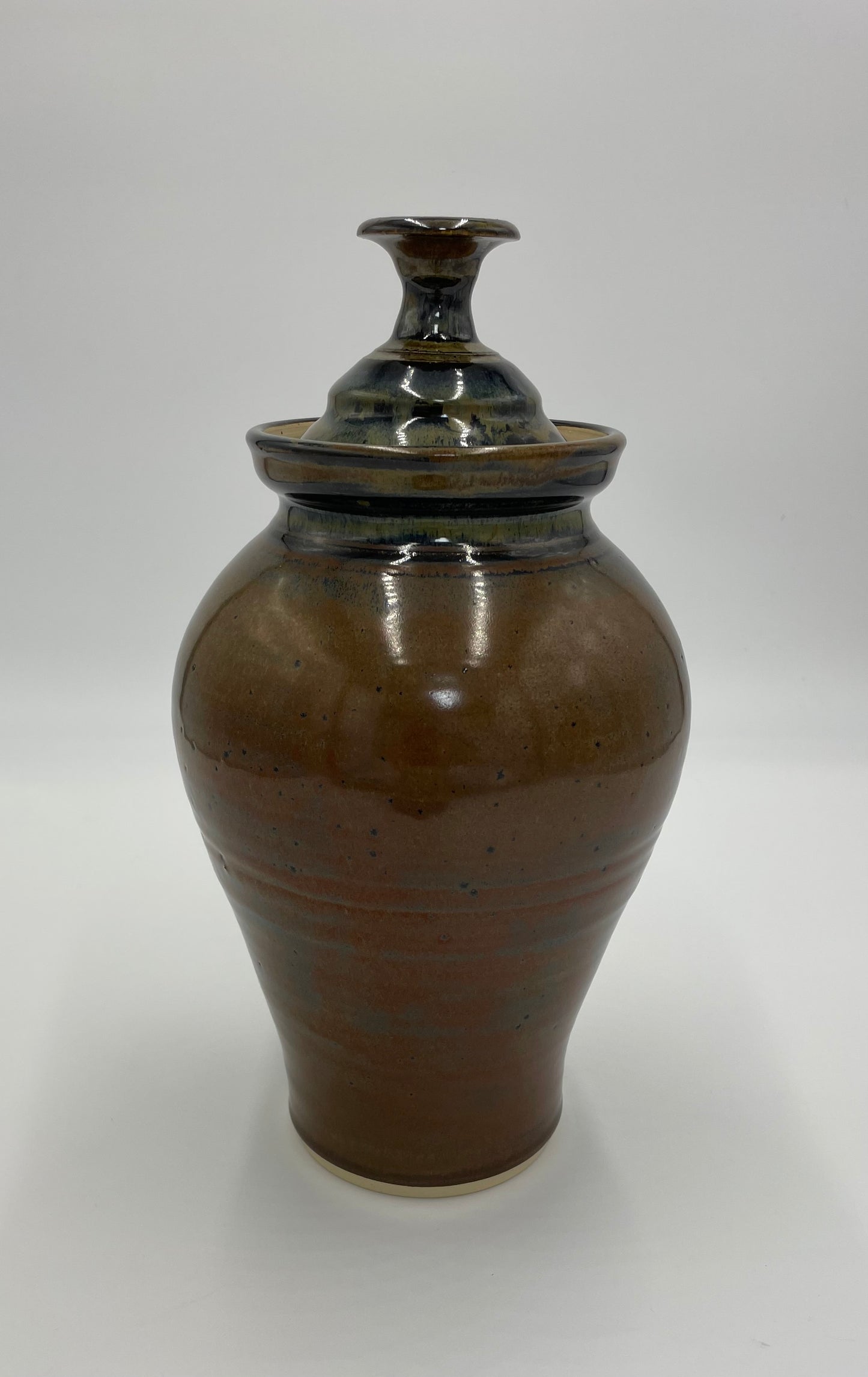 Antique Iron Collection - Large Urn with Lid