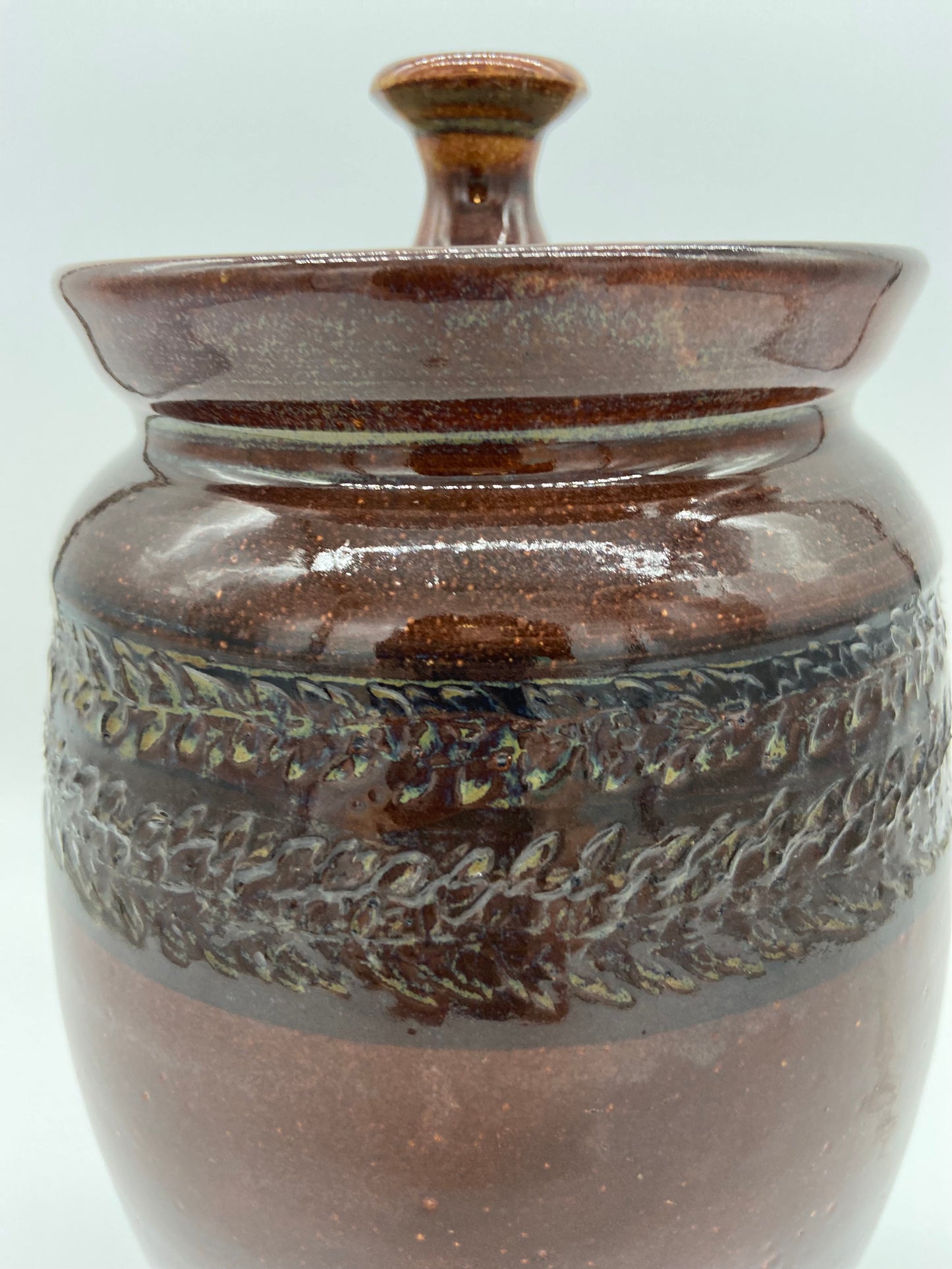 Antique Iron Collection - Large Urn with Lid