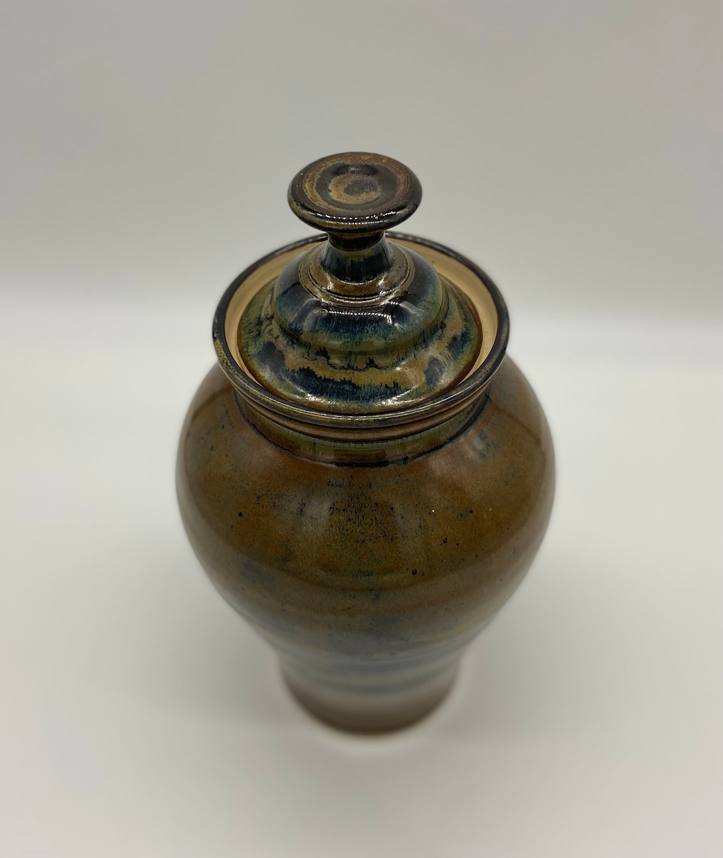 Antique Iron Collection - Large Urn with Lid