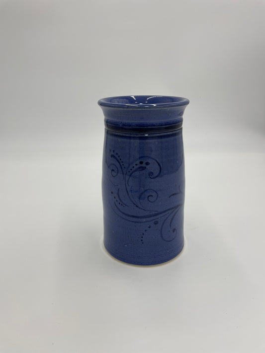 Nightfall Blue Collection - Vase/Utensil Crock